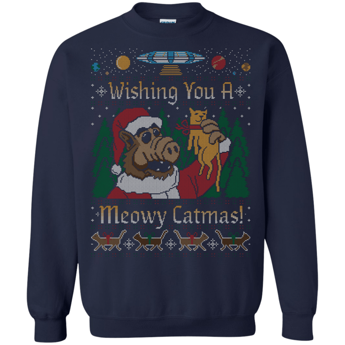 Sweatshirts Navy / Small ALF SWEATER Crewneck Sweatshirt