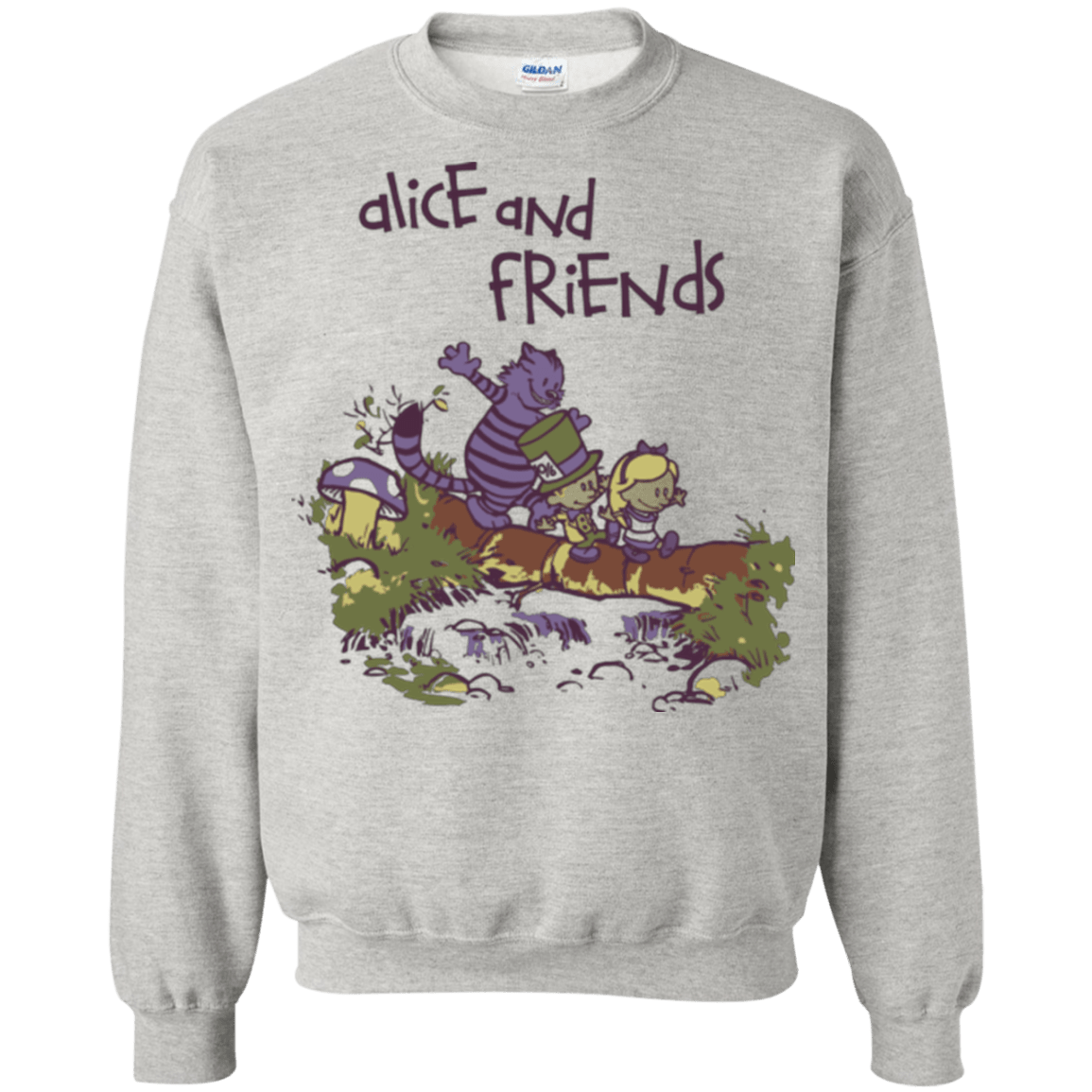 Sweatshirts Ash / Small Alice and Friends Crewneck Sweatshirt