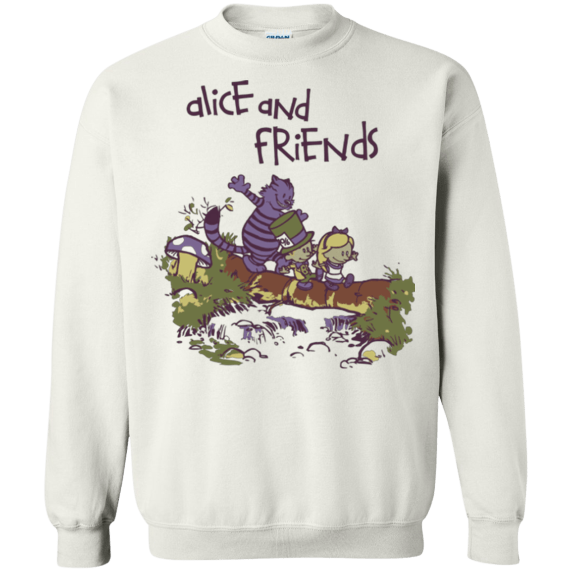 Sweatshirts White / Small Alice and Friends Crewneck Sweatshirt