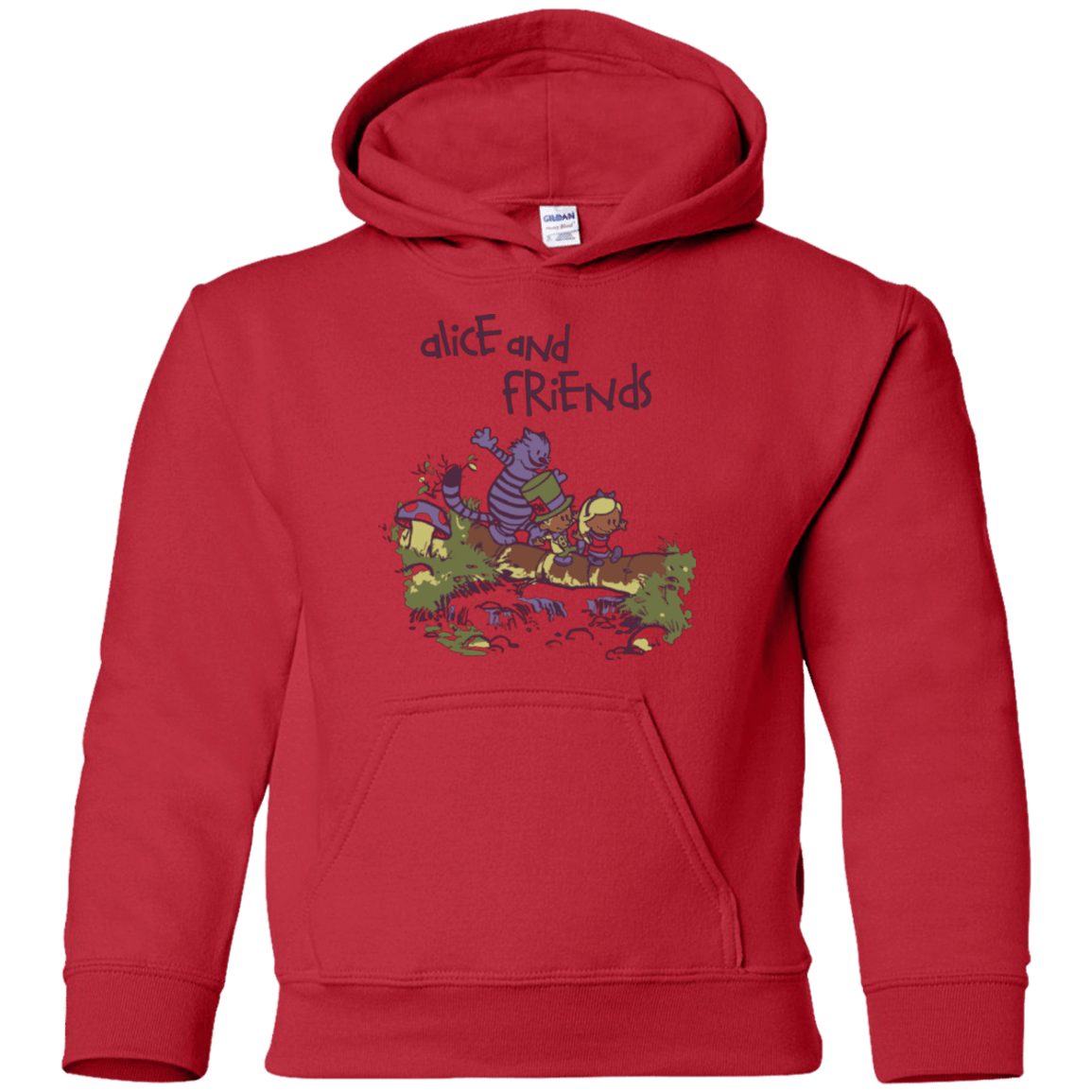 Sweatshirts Red / YS Alice and Friends Youth Hoodie