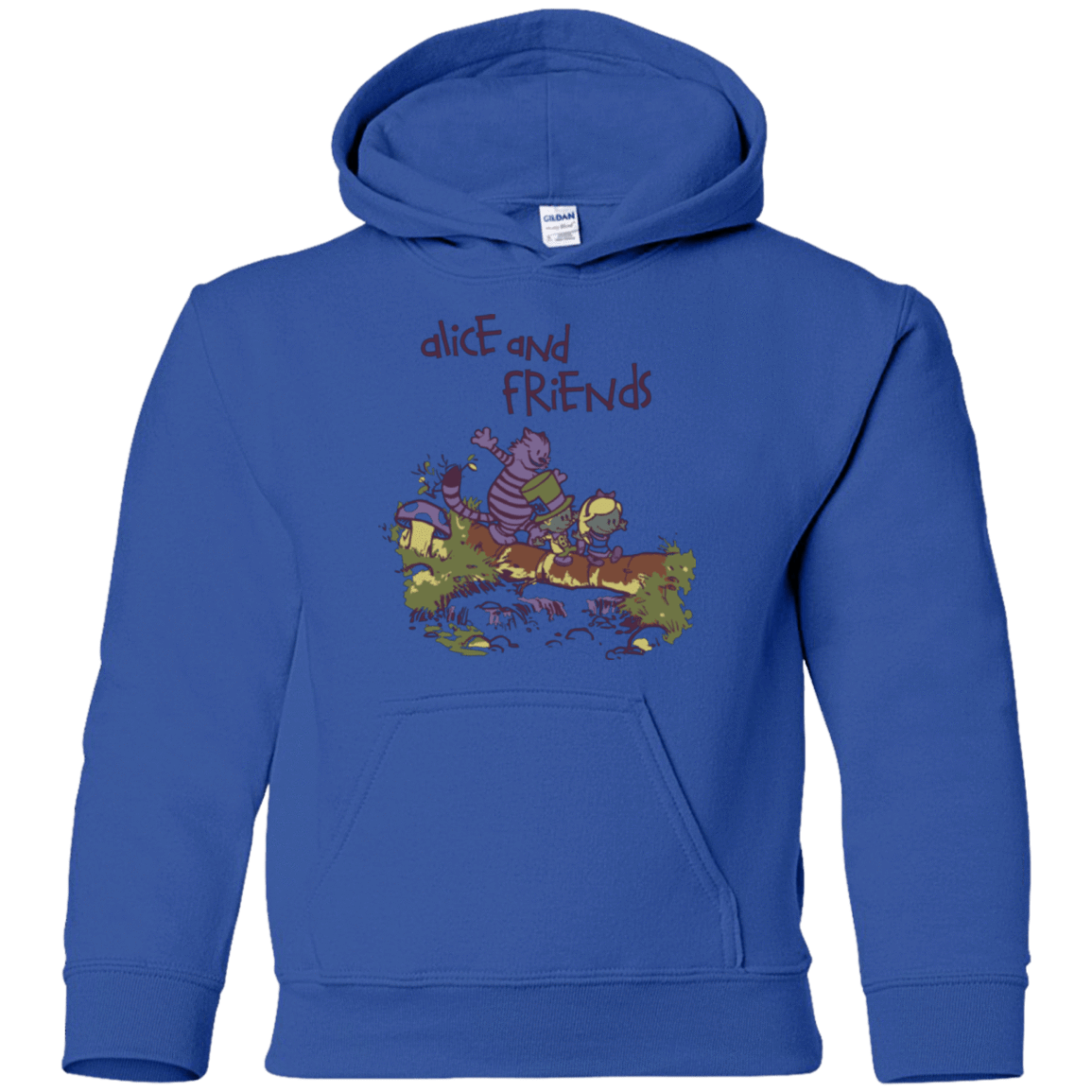 Sweatshirts Royal / YS Alice and Friends Youth Hoodie