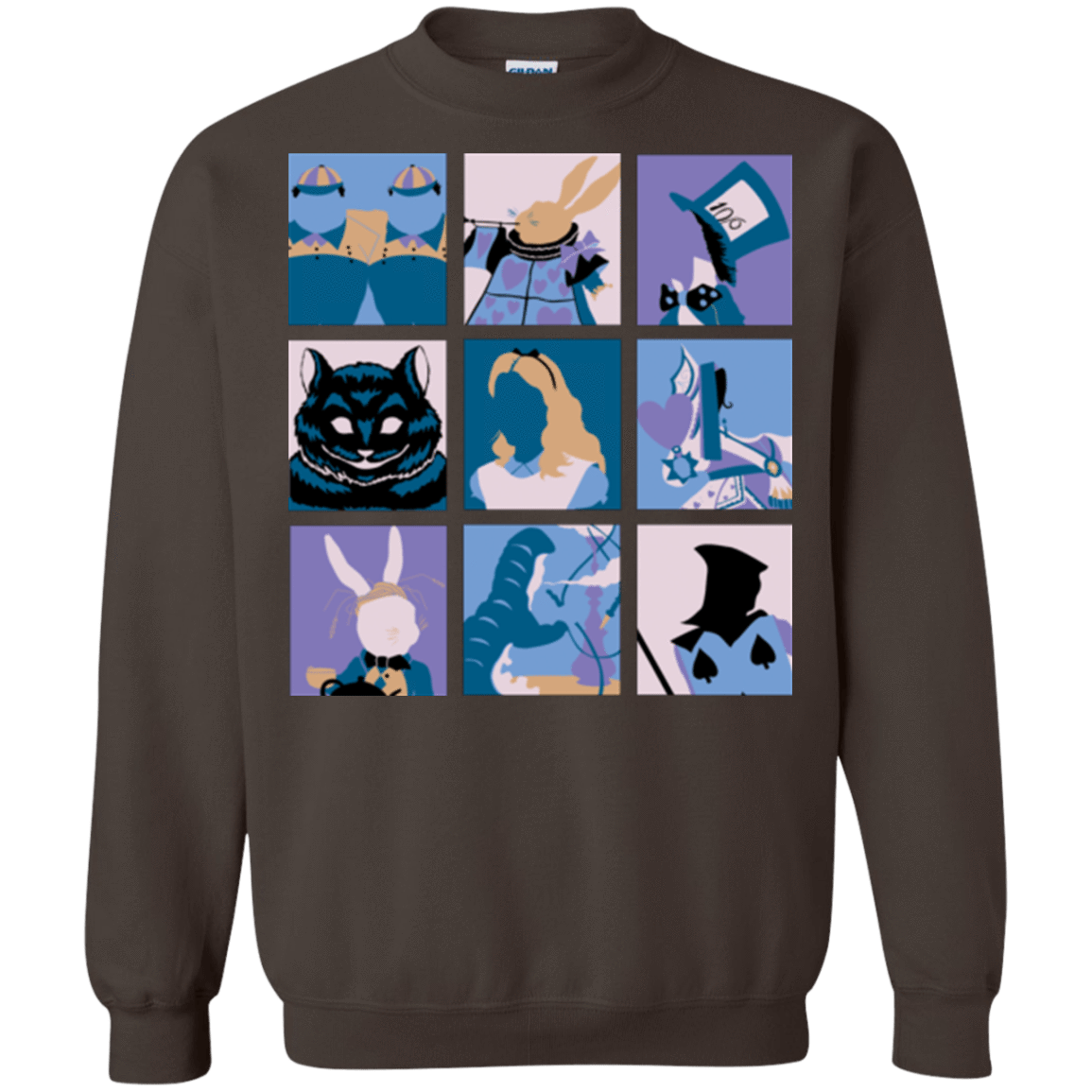 Sweatshirts Dark Chocolate / Small Alice Pop Crewneck Sweatshirt