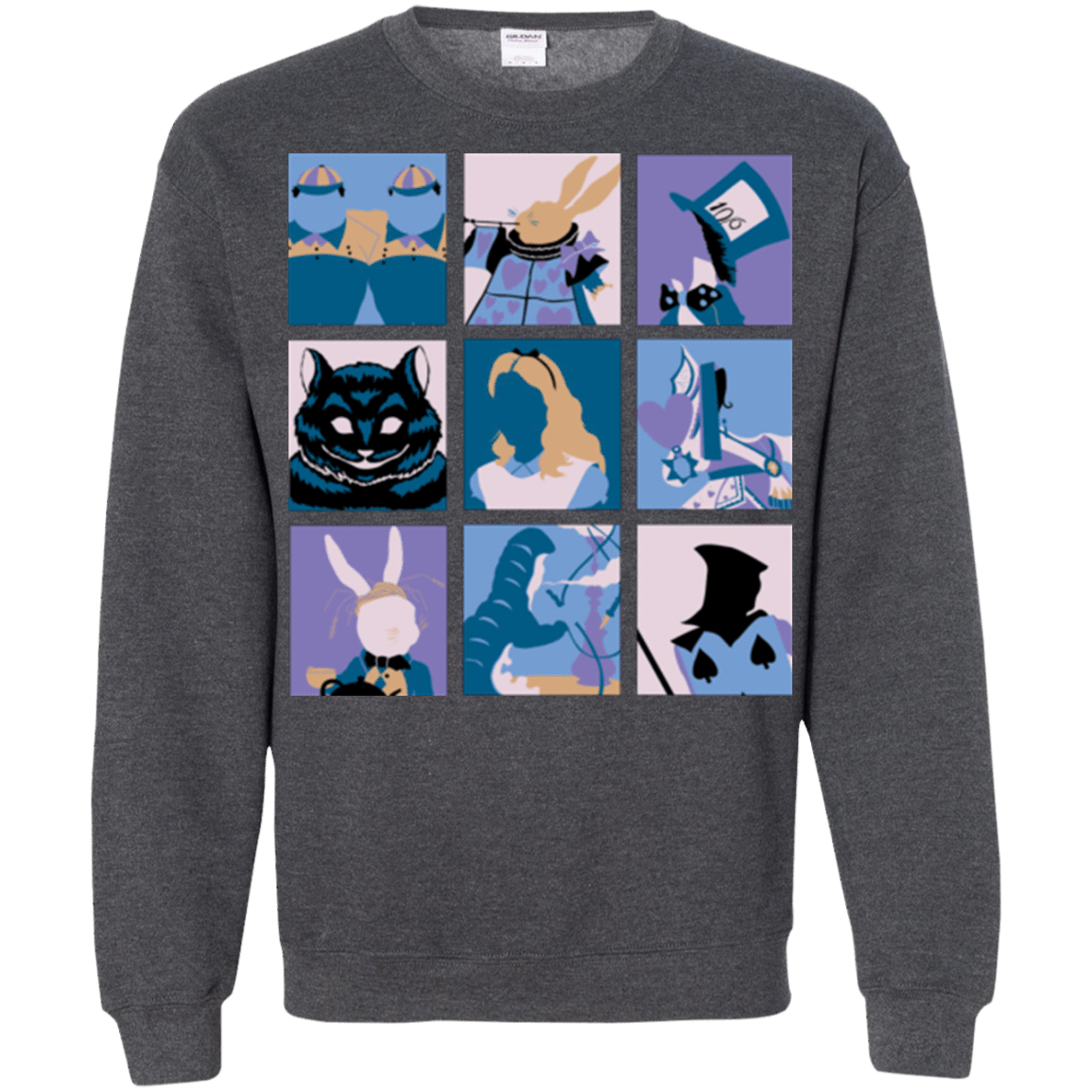 Sweatshirts Dark Heather / Small Alice Pop Crewneck Sweatshirt