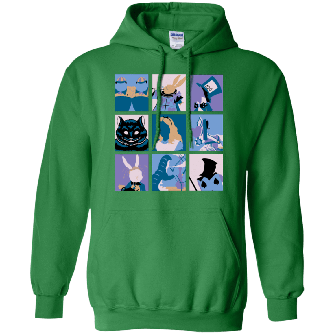 Sweatshirts Irish Green / Small Alice Pop Pullover Hoodie