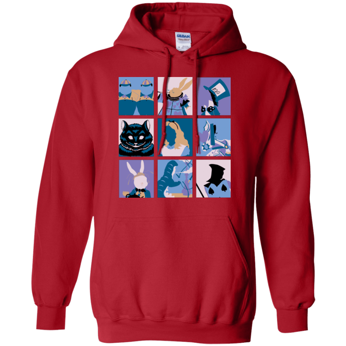 Sweatshirts Red / Small Alice Pop Pullover Hoodie