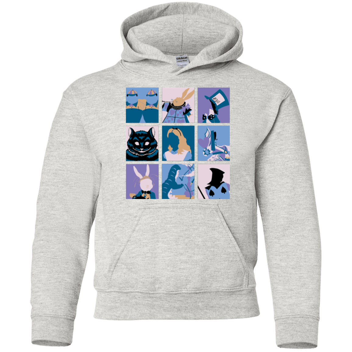 Sweatshirts Ash / YS Alice Pop Youth Hoodie