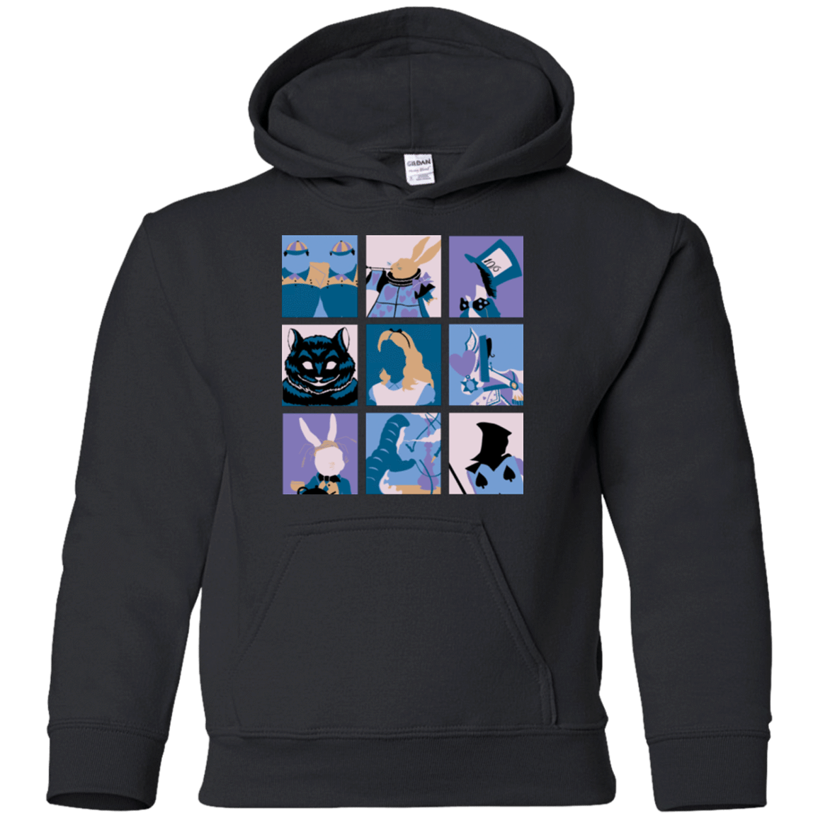 Sweatshirts Black / YS Alice Pop Youth Hoodie