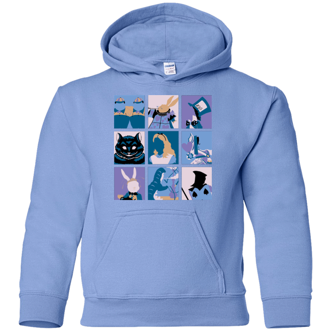 Sweatshirts Carolina Blue / YS Alice Pop Youth Hoodie