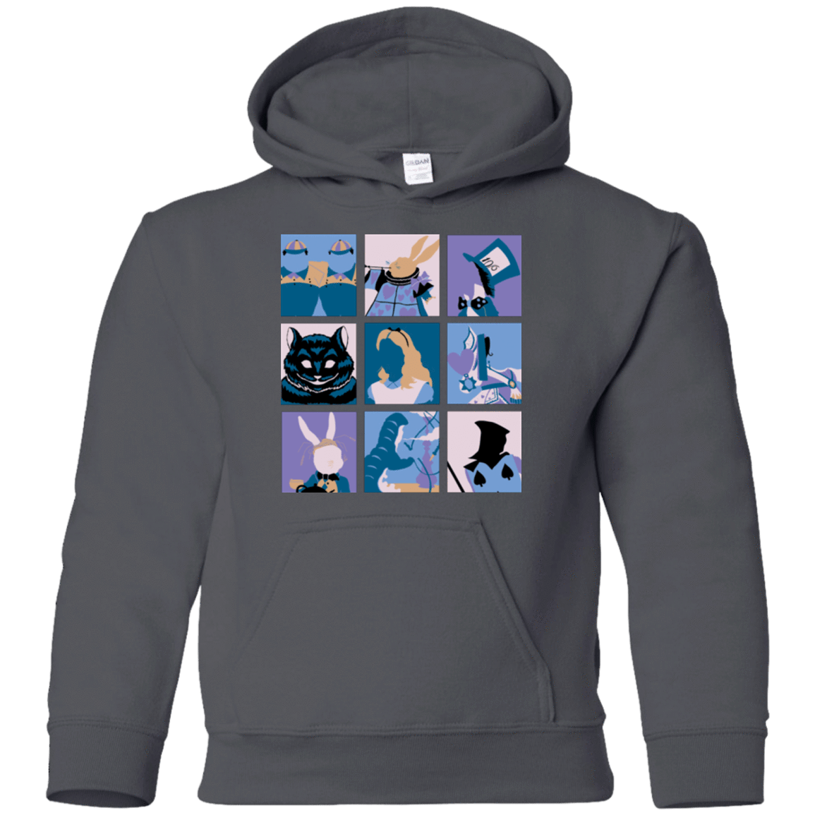 Sweatshirts Charcoal / YS Alice Pop Youth Hoodie