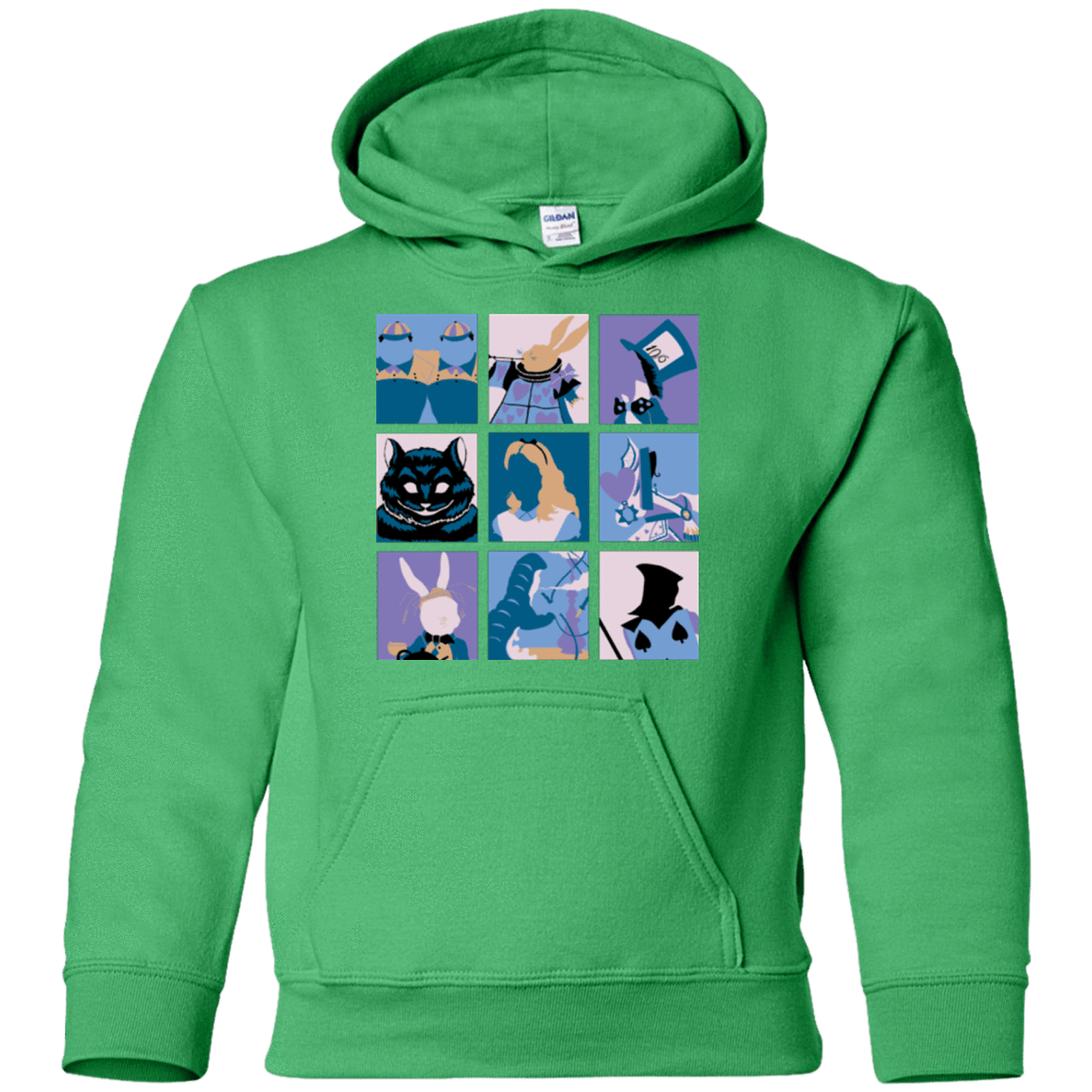 Sweatshirts Irish Green / YS Alice Pop Youth Hoodie