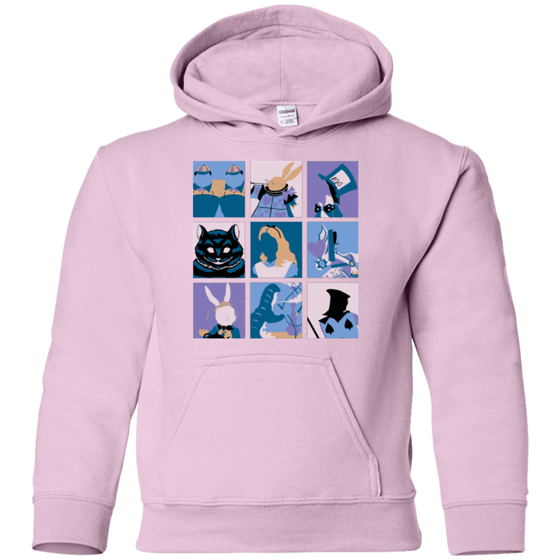 Sweatshirts Light Pink / YS Alice Pop Youth Hoodie