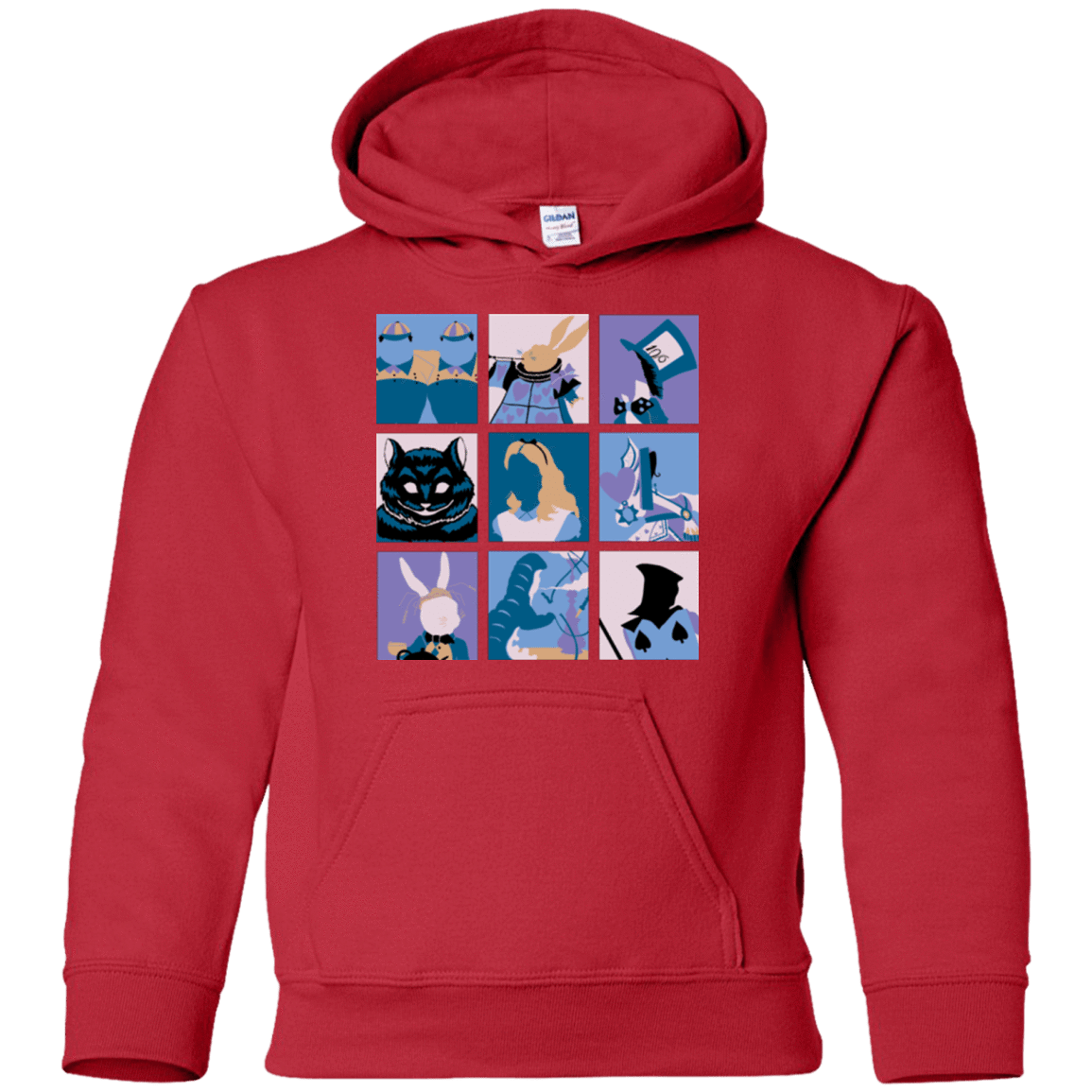 Sweatshirts Red / YS Alice Pop Youth Hoodie