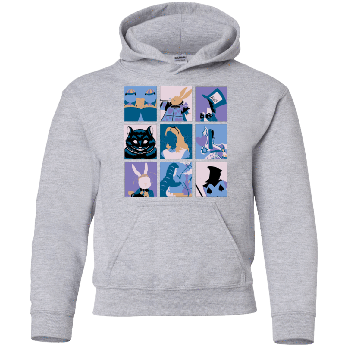 Sweatshirts Sport Grey / YS Alice Pop Youth Hoodie