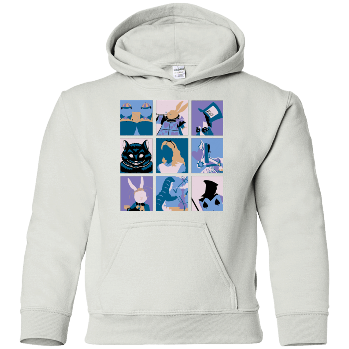 Sweatshirts White / YS Alice Pop Youth Hoodie