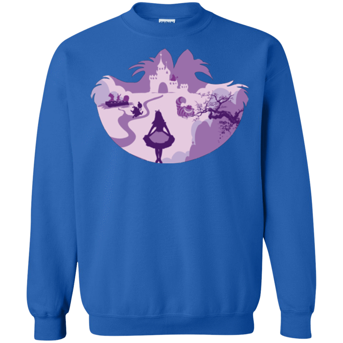 Sweatshirts Royal / Small Alice Portrait Pop Crewneck Sweatshirt