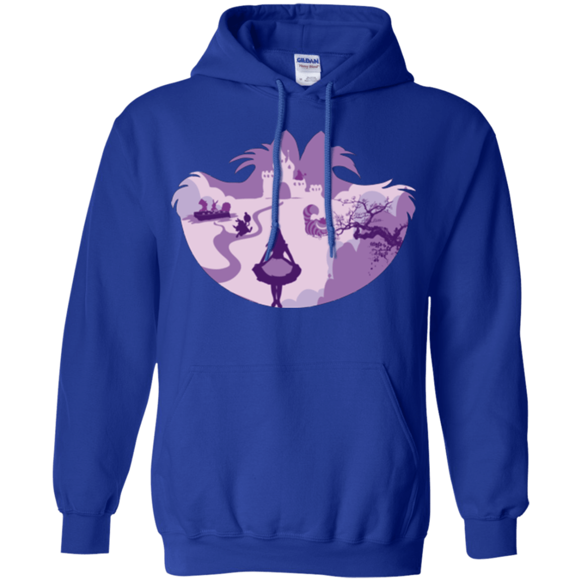 Sweatshirts Royal / Small Alice Portrait Pop Pullover Hoodie