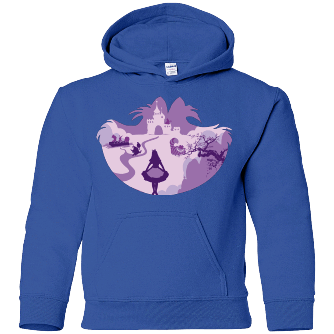 Sweatshirts Royal / YS Alice Portrait Pop Youth Hoodie