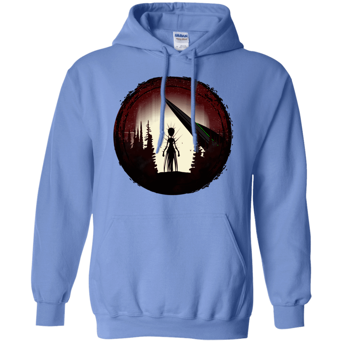 Sweatshirts Carolina Blue / S Alien Armor Pullover Hoodie