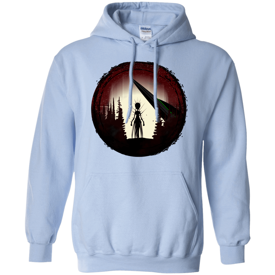 Sweatshirts Light Blue / S Alien Armor Pullover Hoodie