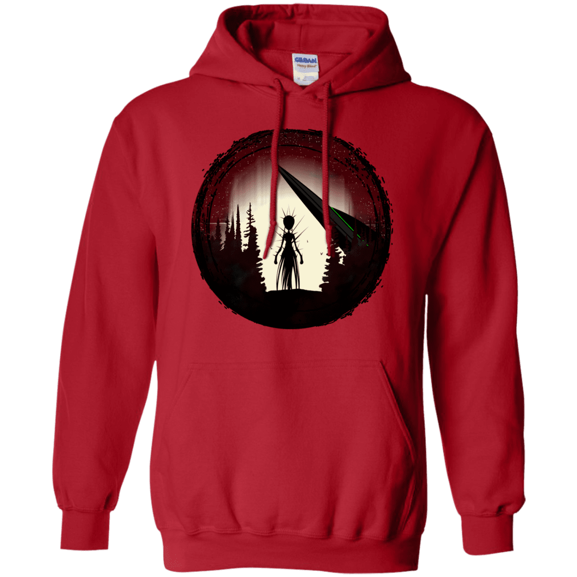 Sweatshirts Red / S Alien Armor Pullover Hoodie
