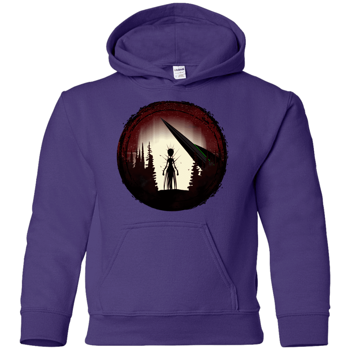 Sweatshirts Purple / YS Alien Armor Youth Hoodie