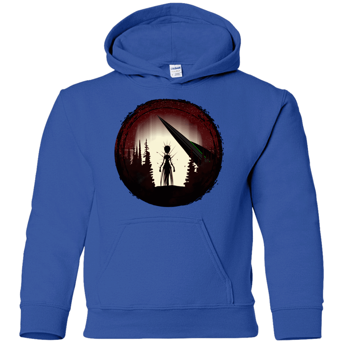 Sweatshirts Royal / YS Alien Armor Youth Hoodie