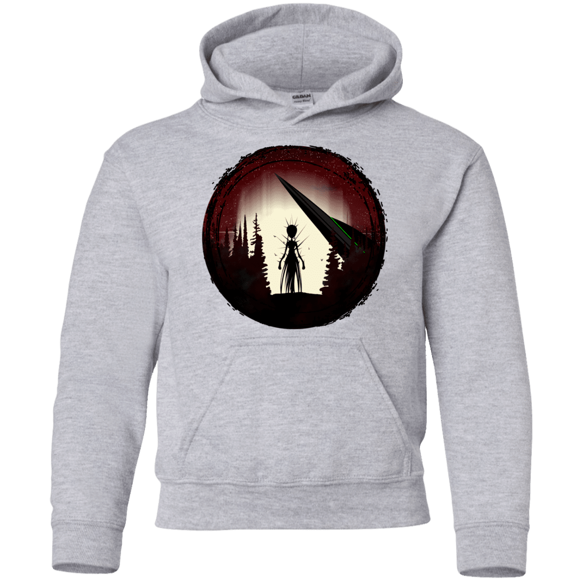 Sweatshirts Sport Grey / YS Alien Armor Youth Hoodie