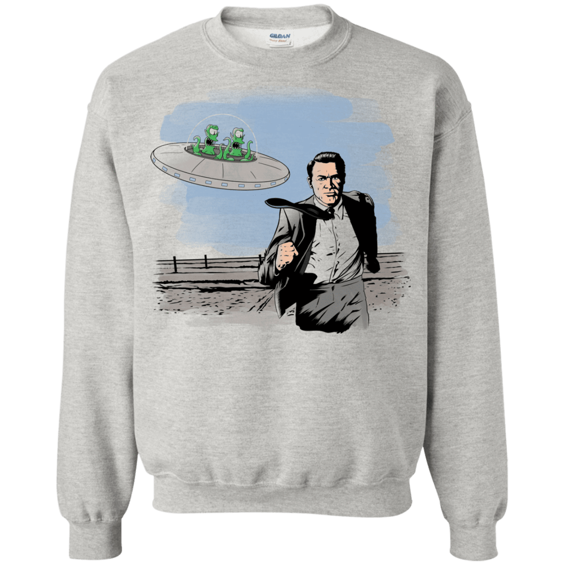 Alien Attack Crewneck Sweatshirt