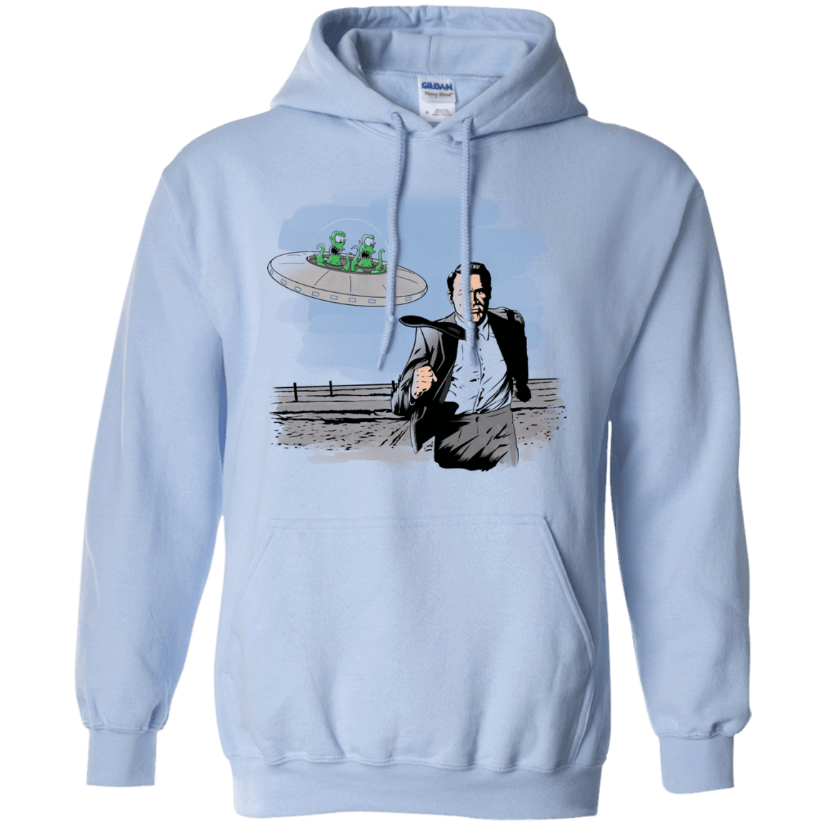 Alien Attack Pullover Hoodie