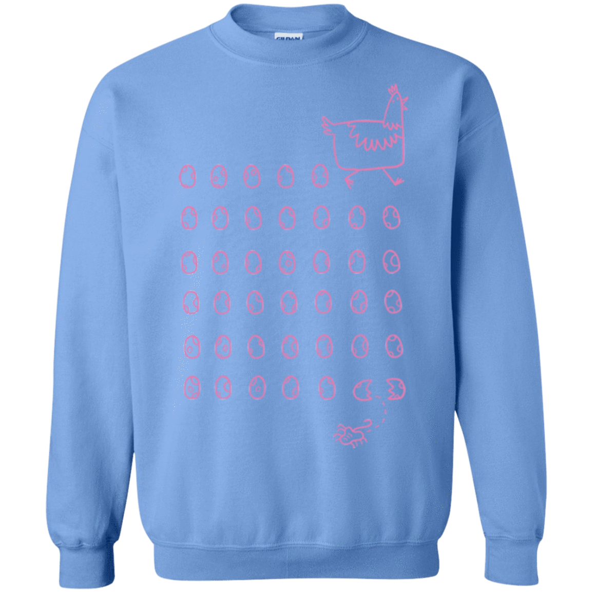 Sweatshirts Carolina Blue / Small Alien Chicken Crewneck Sweatshirt