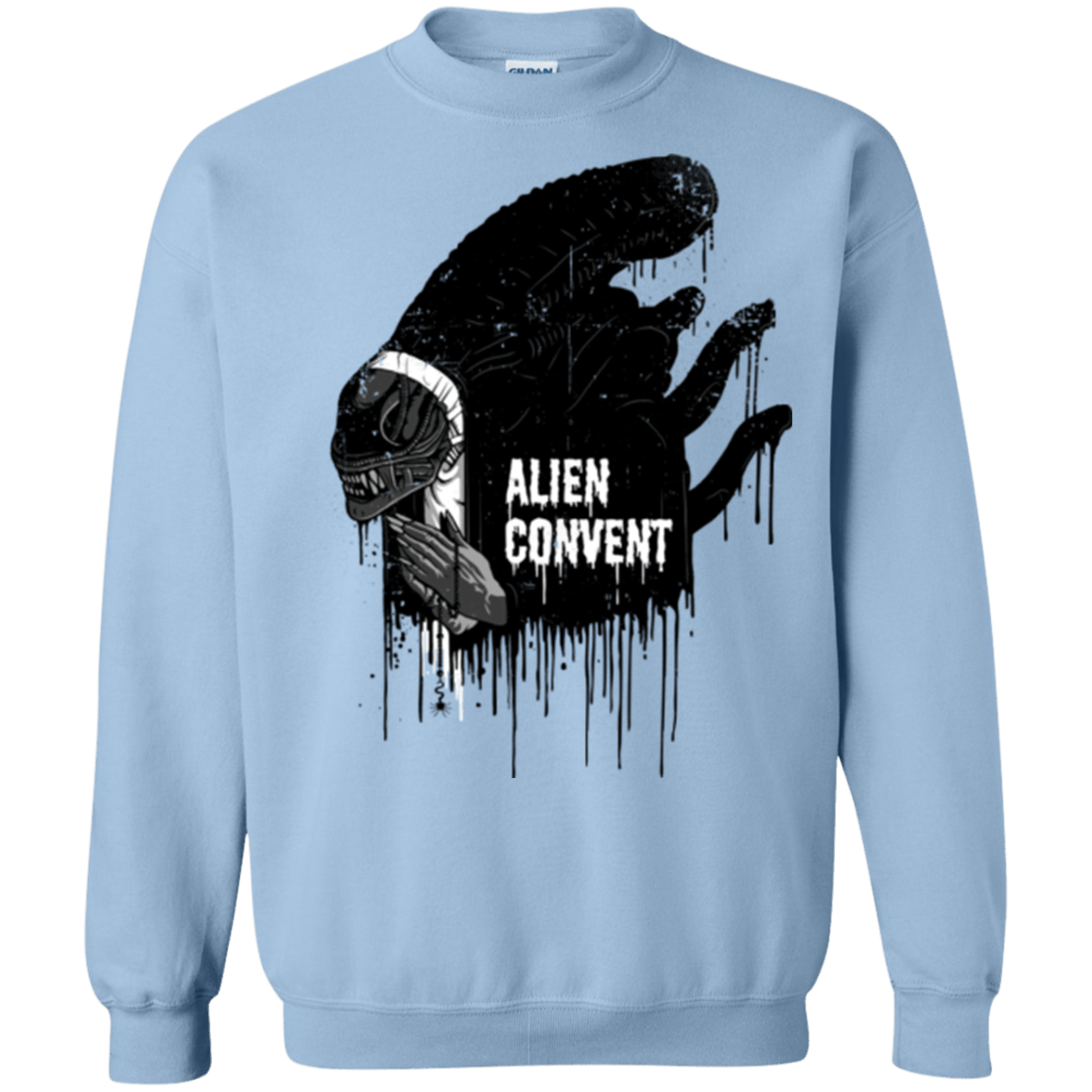Sweatshirts Light Blue / Small Alien Convent Crewneck Sweatshirt