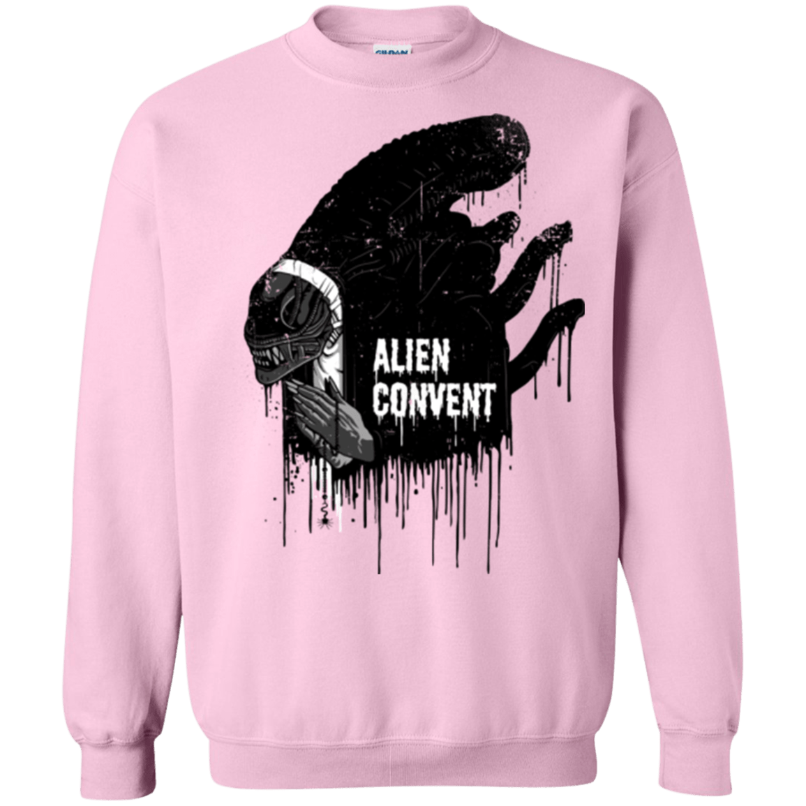 Sweatshirts Light Pink / Small Alien Convent Crewneck Sweatshirt