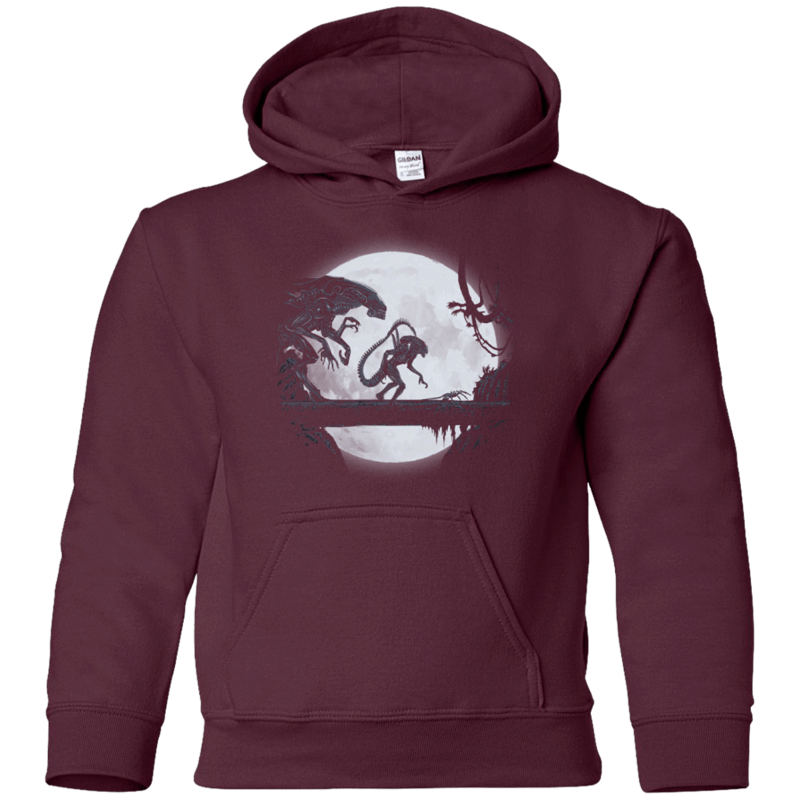 Sweatshirts Maroon / YS Alien Matata Youth Hoodie