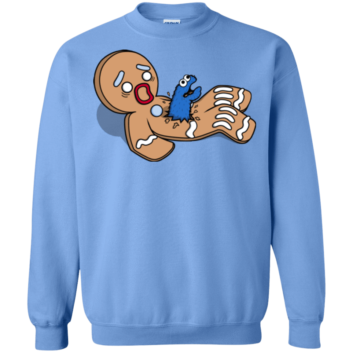 Sweatshirts Carolina Blue / S Alien Nom Nom Crewneck Sweatshirt