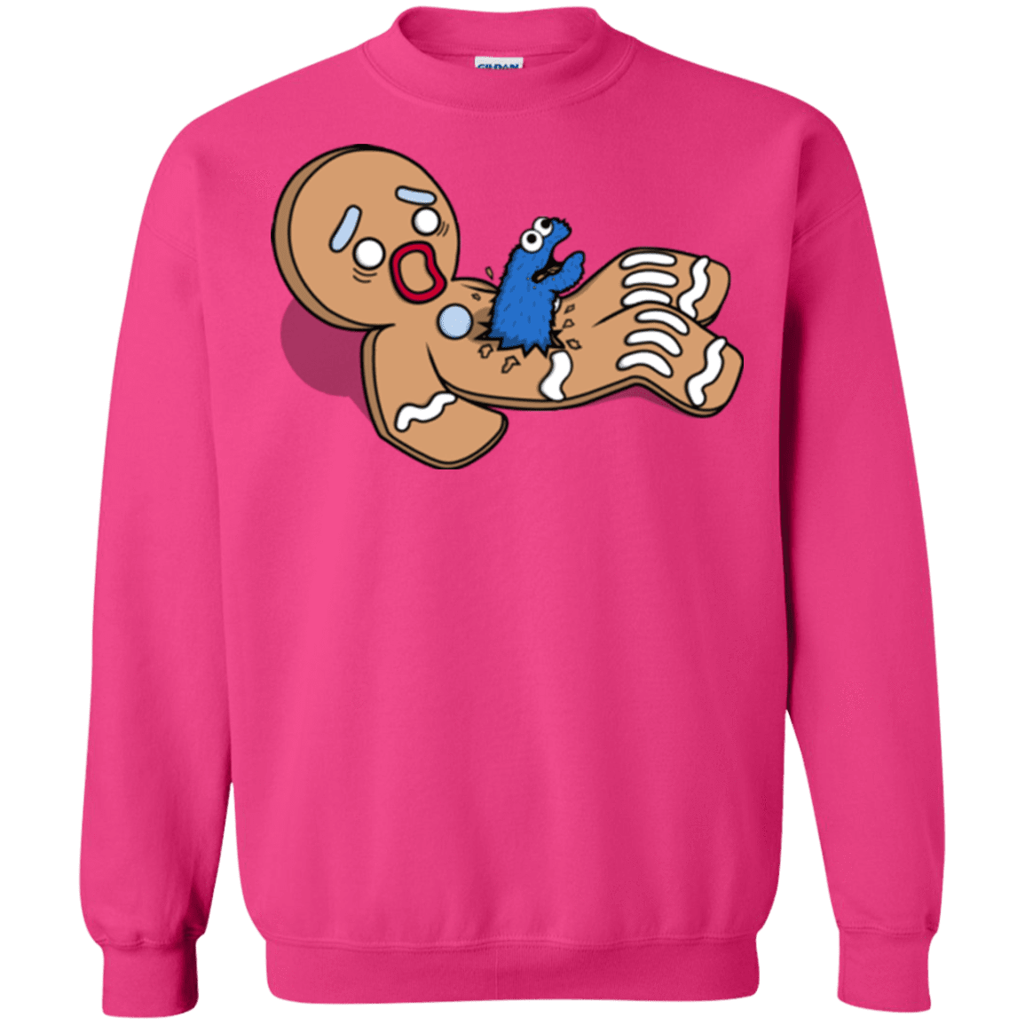 Sweatshirts Heliconia / S Alien Nom Nom Crewneck Sweatshirt