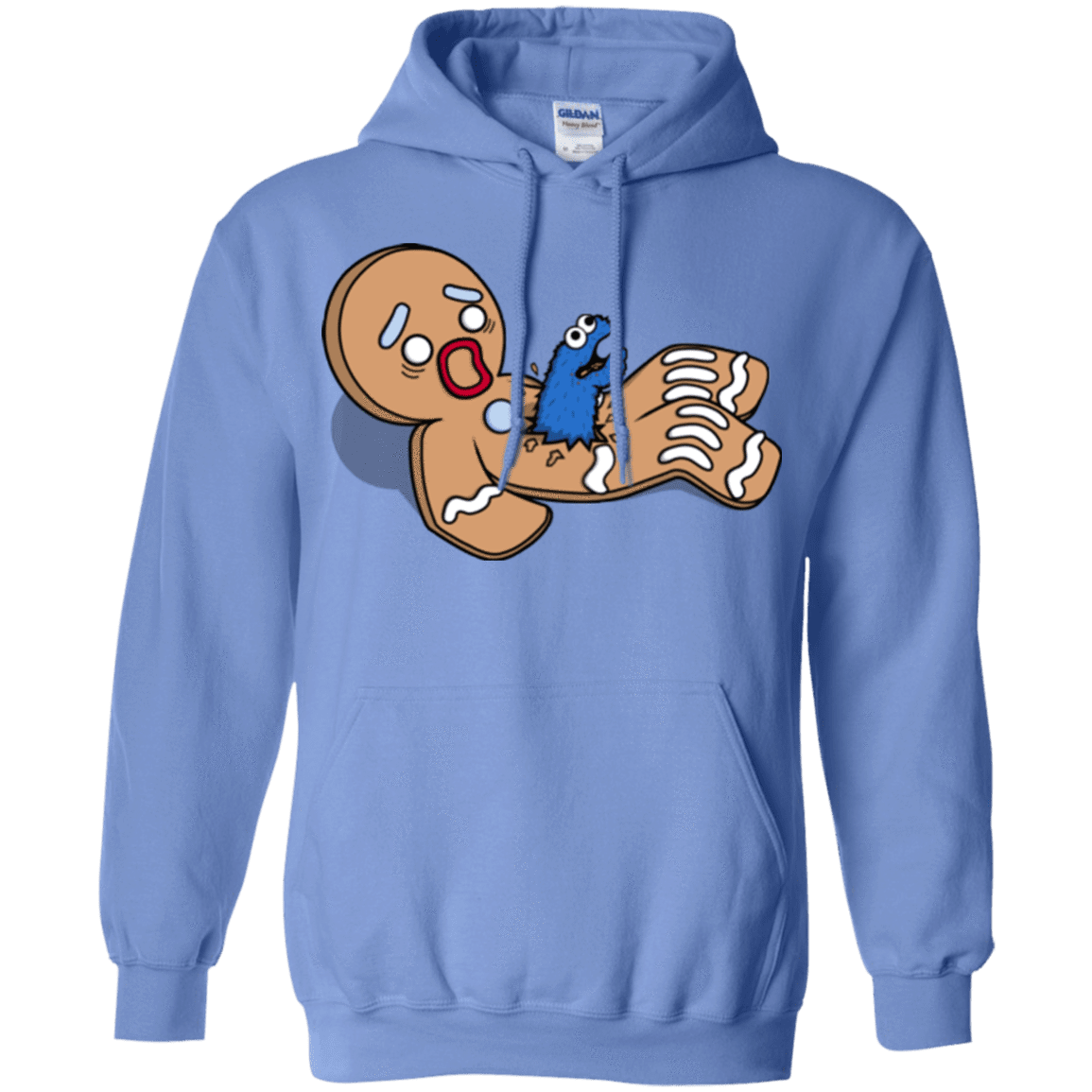 Sweatshirts Carolina Blue / S Alien Nom Nom Pullover Hoodie