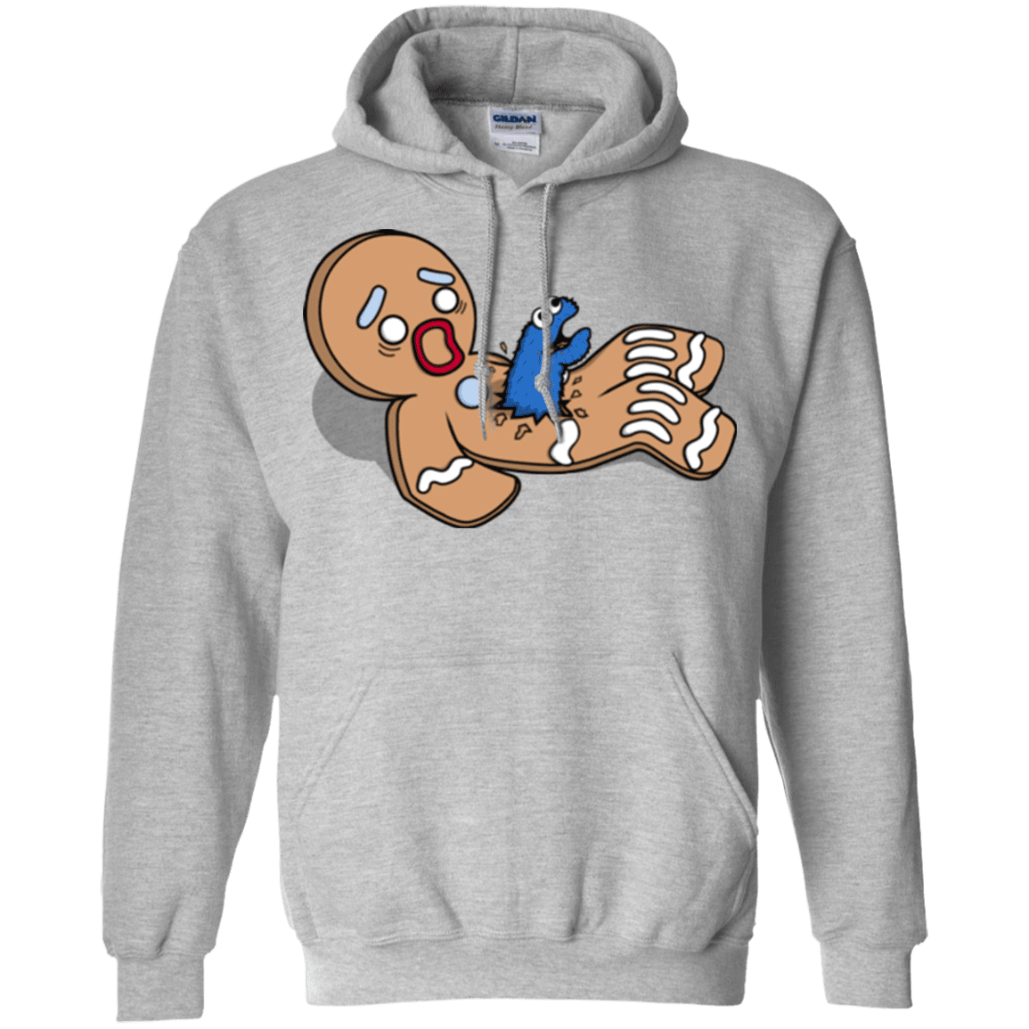 Sweatshirts Sport Grey / S Alien Nom Nom Pullover Hoodie