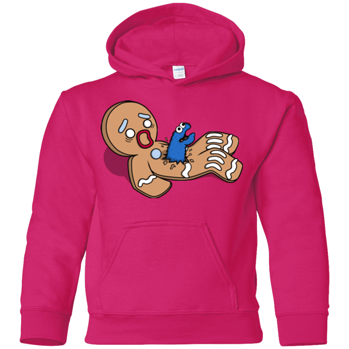 Sweatshirts Heliconia / YS Alien Nom Nom Youth Hoodie