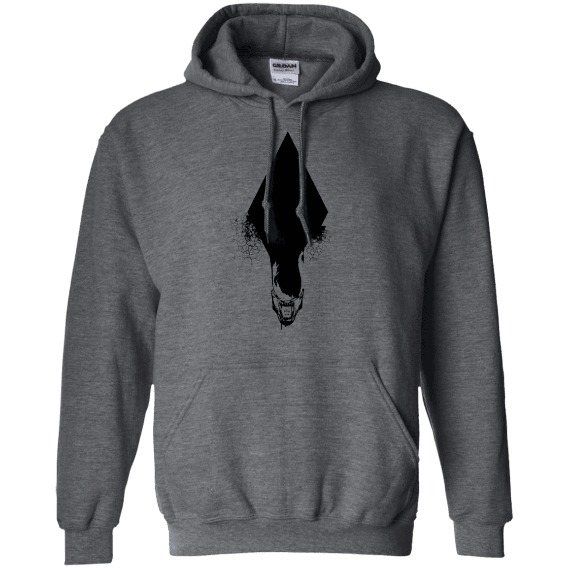 Sweatshirts Dark Heather / S Alien Pullover Hoodie