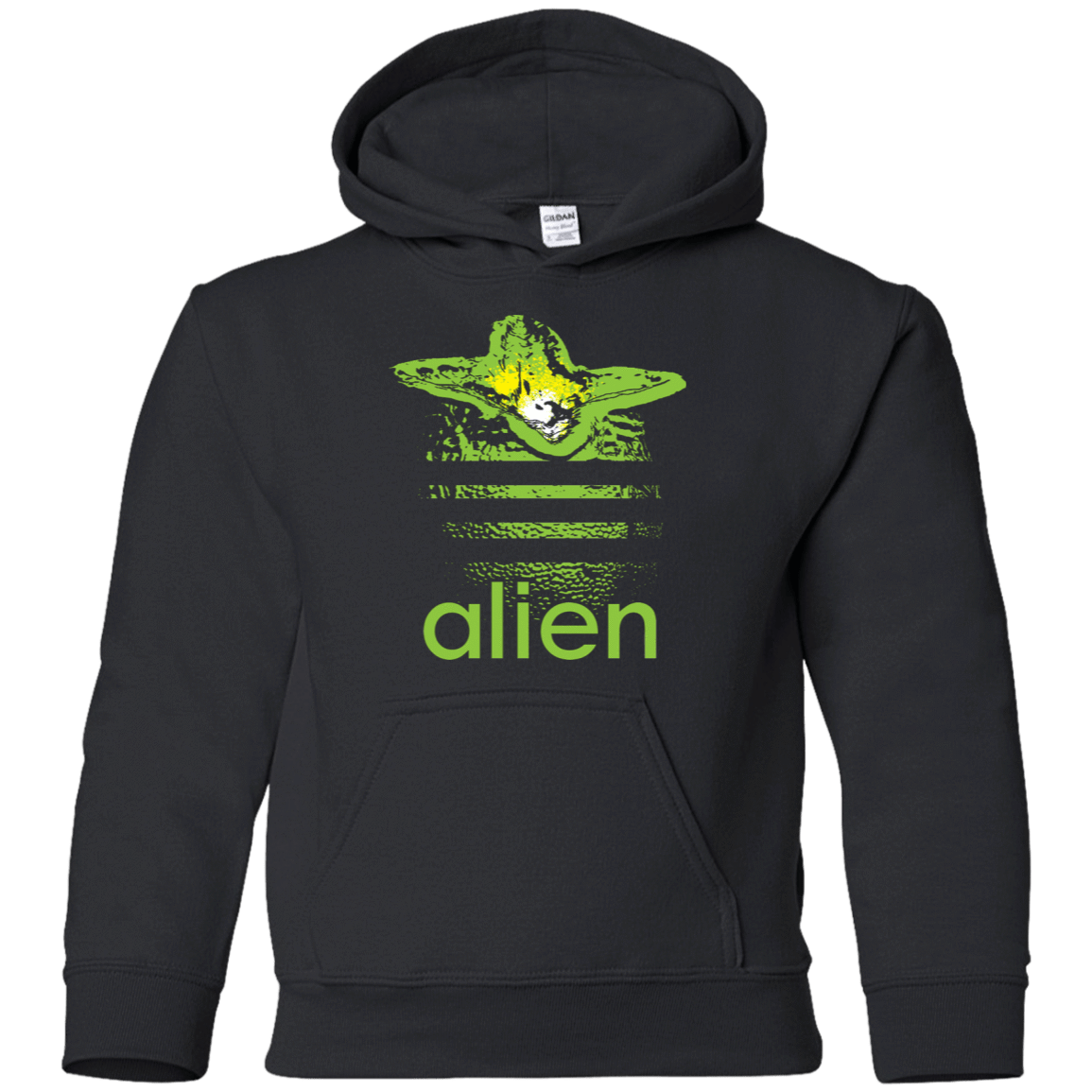 Sweatshirts Black / YS Alien Youth Hoodie