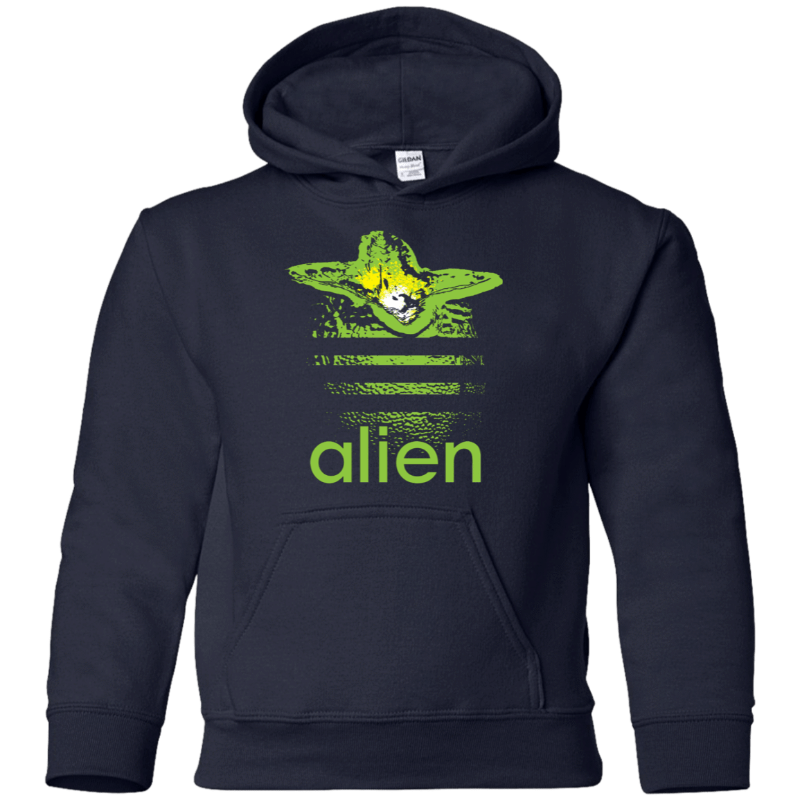 Sweatshirts Navy / YS Alien Youth Hoodie