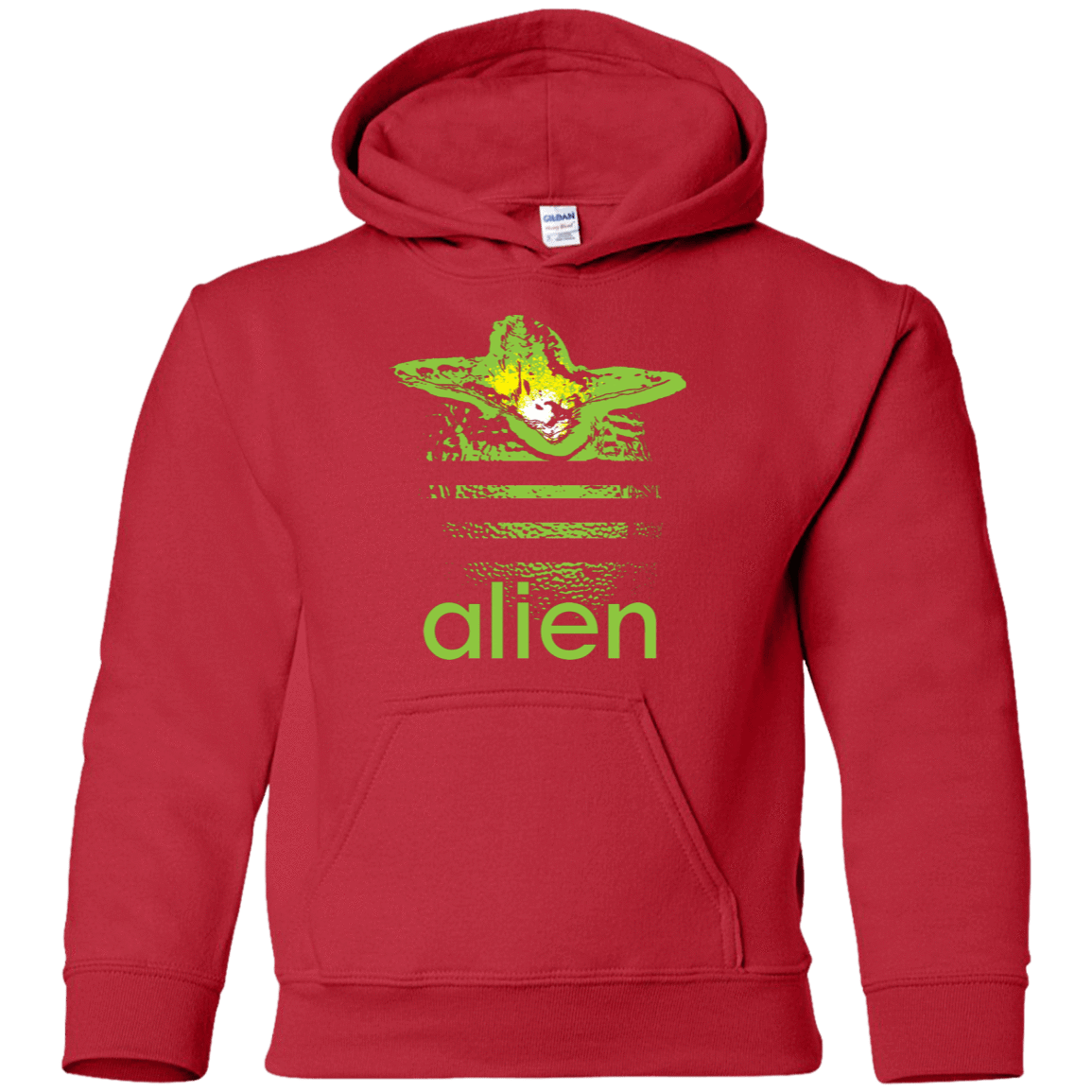 Sweatshirts Red / YS Alien Youth Hoodie