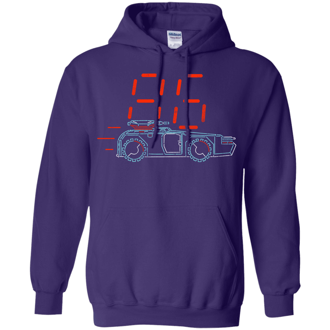 Sweatshirts Purple / S Aliens 86 Pullover Hoodie
