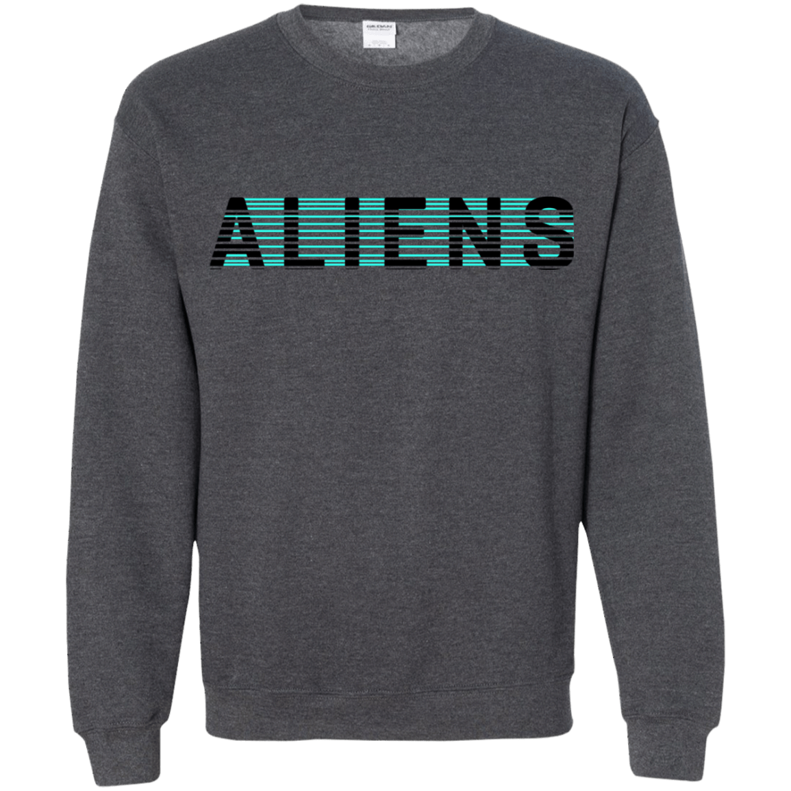 Sweatshirts Dark Heather / S Aliens Crewneck Sweatshirt