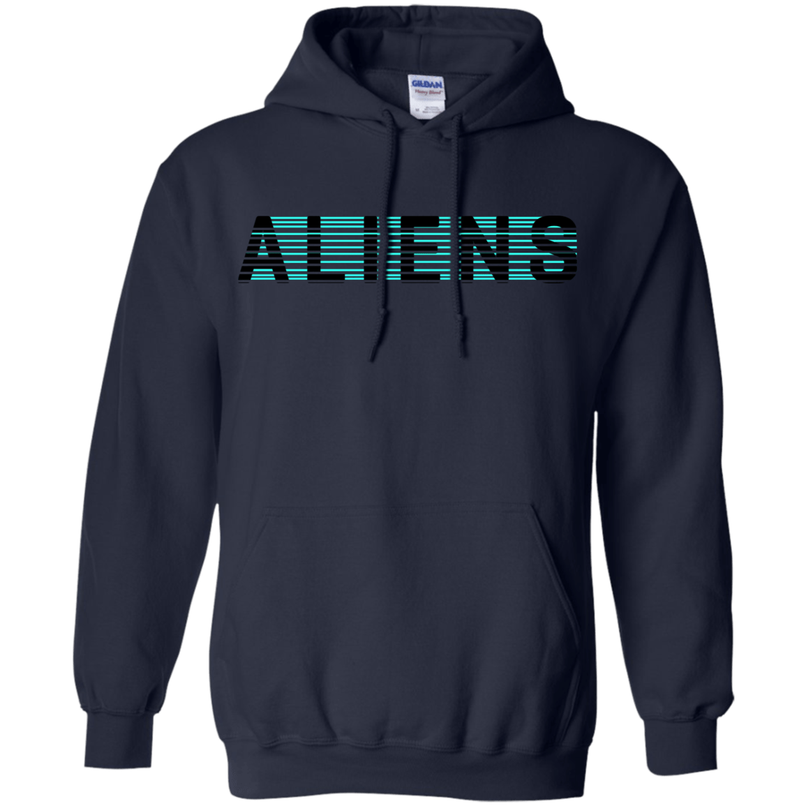 Sweatshirts Navy / S Aliens Pullover Hoodie