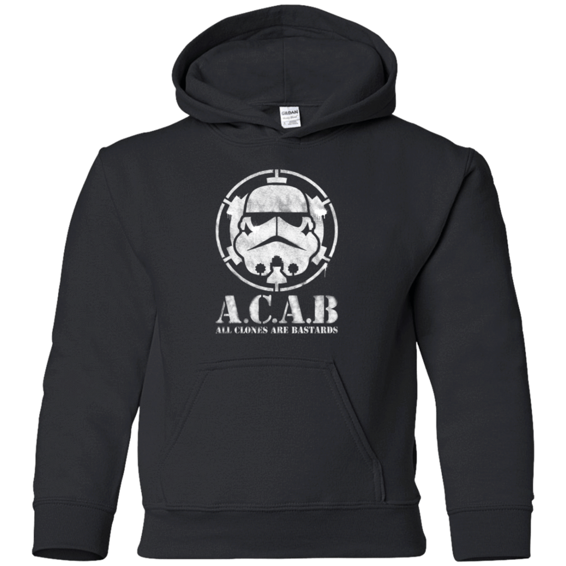 Sweatshirts Black / YS All clones Youth Hoodie