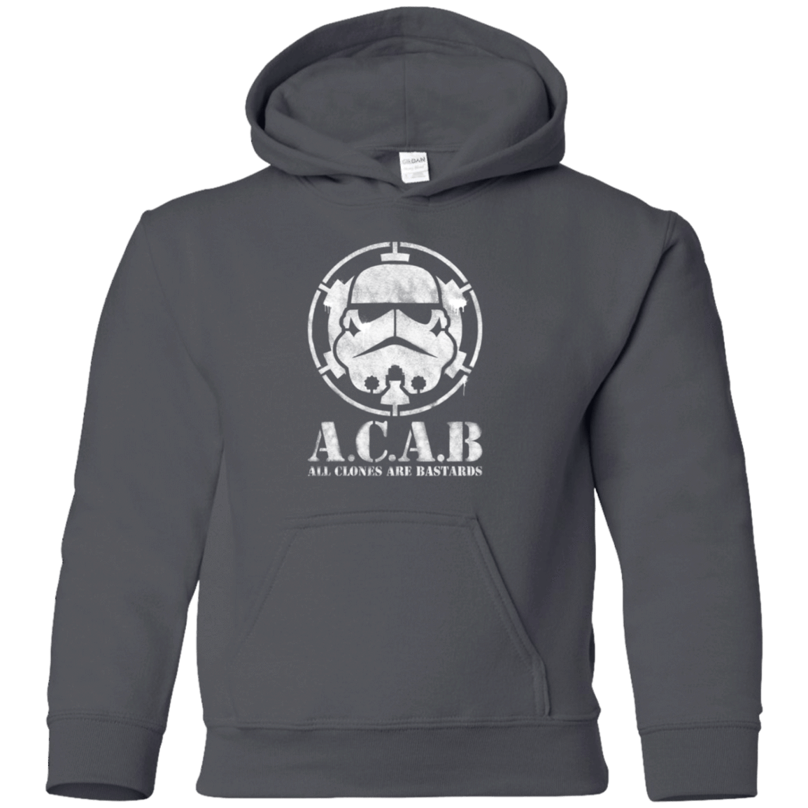 Sweatshirts Charcoal / YS All clones Youth Hoodie