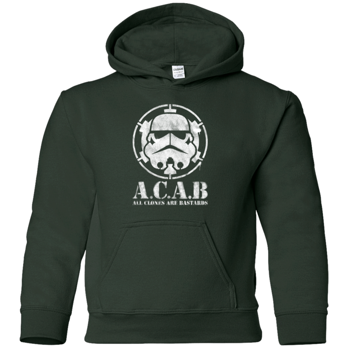 Sweatshirts Forest Green / YS All clones Youth Hoodie