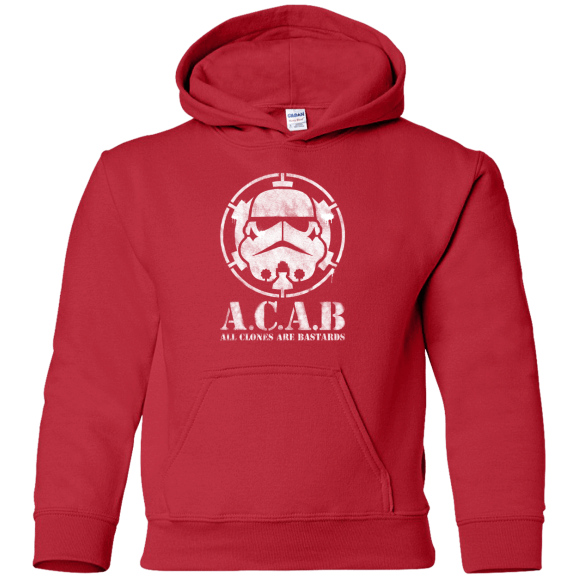 Sweatshirts Red / YS All clones Youth Hoodie