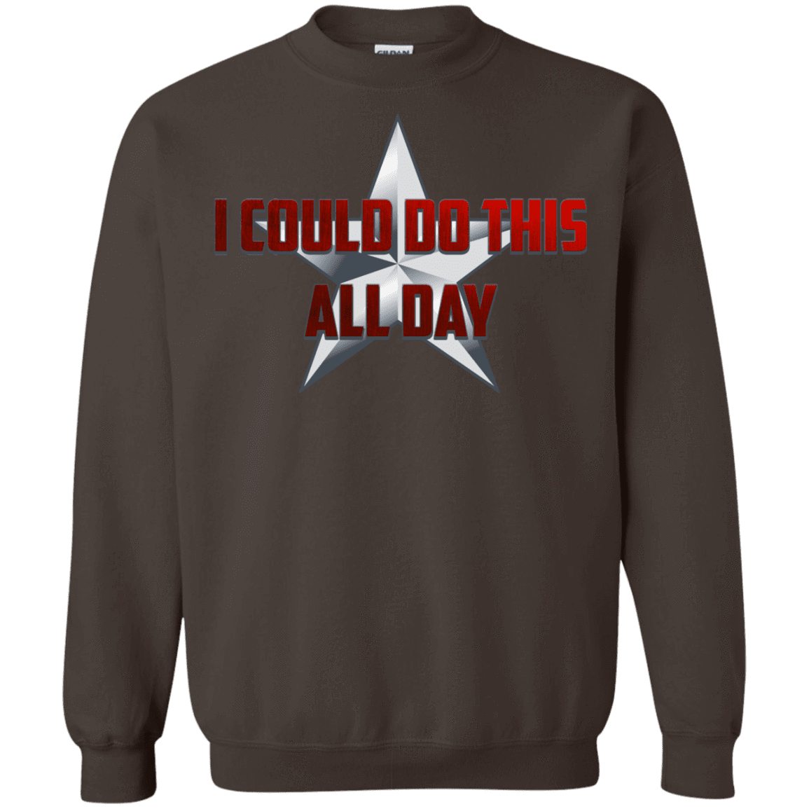 Sweatshirts Dark Chocolate / S All Day Crewneck Sweatshirt